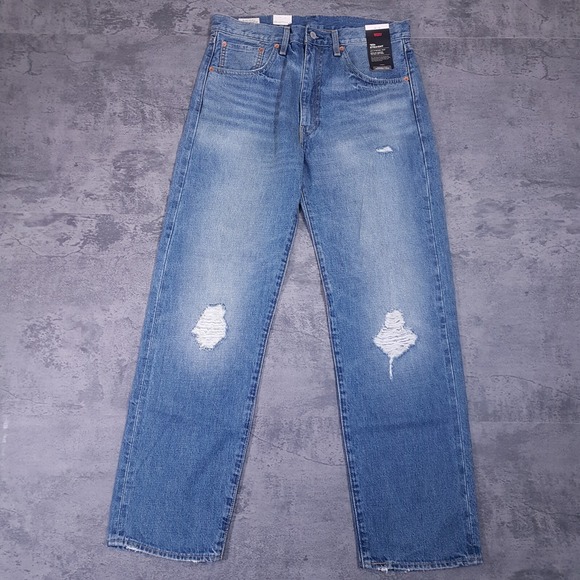 LEVI'S Lot 50's Straight Premium Quality Selvedge‎ Denim Jeans Mens Size 32x32